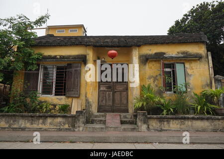 Haus in Hoi an einem der Altstadt Stockfoto