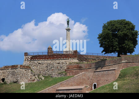 Die Festung Kalemegdan, Belgrad - Serbien Stockfoto