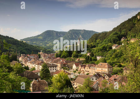 Frankreich, Jura, Salins-les-Bains Stockfoto
