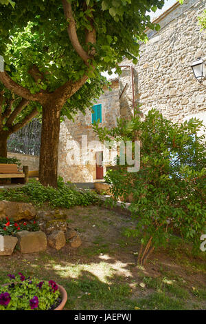 Gasse in der Altstadt, Toskana Italien Stockfoto