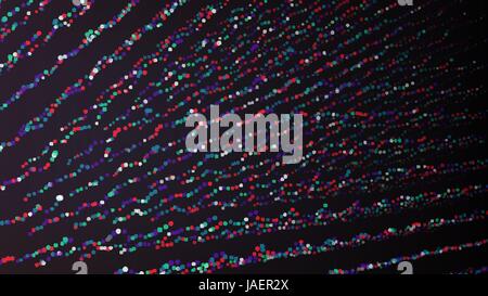 Wellig abstrakte Grafik-Design. Modernen Sinn von Wissenschaft und Technik-Hintergrund. Vektor Stock Vektor