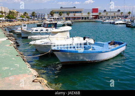 Roquetas de Mar Hafen Fischerhafen Almeria Spanien Stockfoto