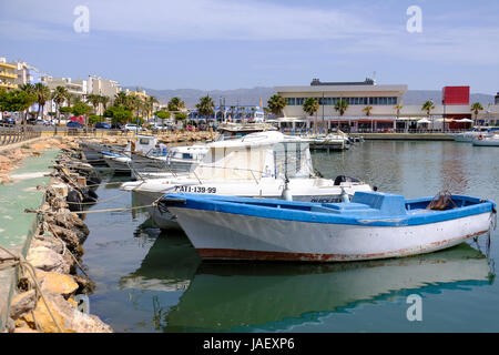 Roquetas de Mar Hafen Fischerhafen Almeria Spanien Stockfoto