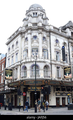 5. Juni 2017 - ist The Gielgud Theatre ein West End Theater, gelegen an der Shaftesbury Avenue in der City of Westminster, London, an der Ecke von St. Rupert Stockfoto