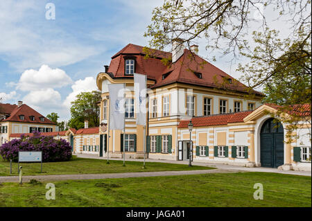 Die Porzellan Manufaktur Nymphenburg, München Stockfoto