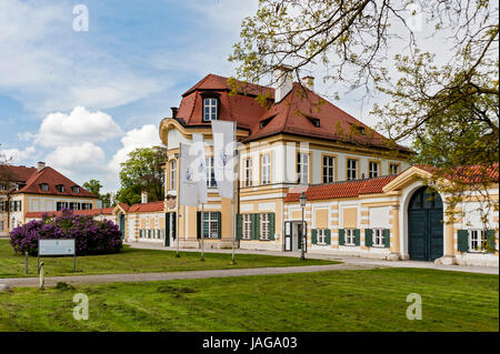 Die Porzellan Manufaktur Nymphenburg, München Stockfoto