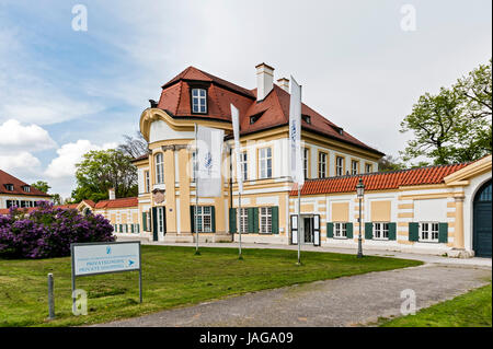 Die Porzellan Manufaktur Nymphenburg, München Stockfoto