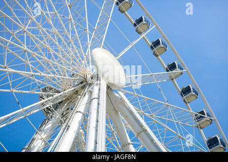 Das Riesenrad von Plymouth, eine 60-Meter-Riesenrad auf der Hacke, Plymouth, Devon, England, UK Stockfoto
