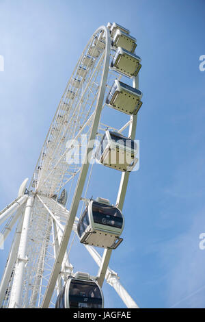 Das Riesenrad von Plymouth, eine 60-Meter-Riesenrad auf der Hacke, Plymouth, Devon, England, UK Stockfoto