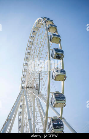 Das Riesenrad von Plymouth, eine 60-Meter-Riesenrad auf der Hacke, Plymouth, Devon, England, UK Stockfoto