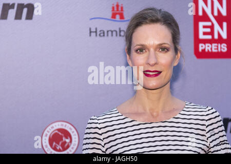 Prominente, die Teilnahme an der Henry-Nannen-Preis 2017 im Curio Haus, Hamburg Featuring: Lisa Martinek Where: Hamburg, Deutschland bei: Kredit-27. April 2017: Schultz-Coulon/WENN.com Stockfoto