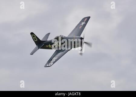 Grumman F8F Bearcat Stockfoto