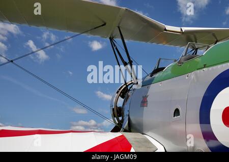 1931 Avro 621 Tutor aus der Shuttleworth Collection Stockfoto