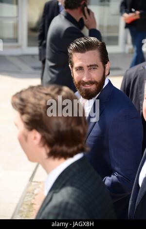 Jake Gyllenhaal Photocall des Films "Okja" 70. Cannes Film Festival 19. Mai 2017 Foto Jacky Godard Stockfoto