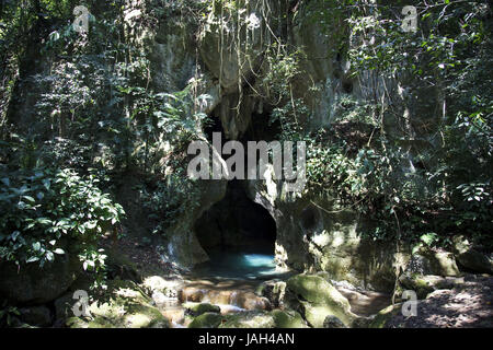 Belize, Actun mehr Muknal, Grube, Maya, Xibalbá, Eingang, Stockfoto