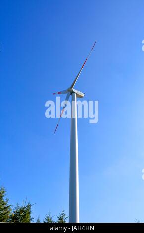 Schwarzwald Bei Kniebis, Windkraftanlage, Windgenerator, Windrad Für Stromerzeugung, Windenergieanlage, Stockfoto