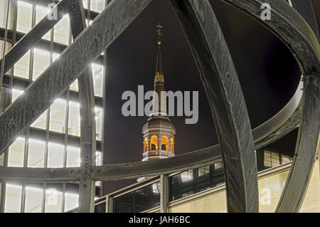 Deutschland, Hamburg, St. Katharinen, Brunnen, Büro, Bürogebäude, Reederei "Hamburg des Südens", Stockfoto