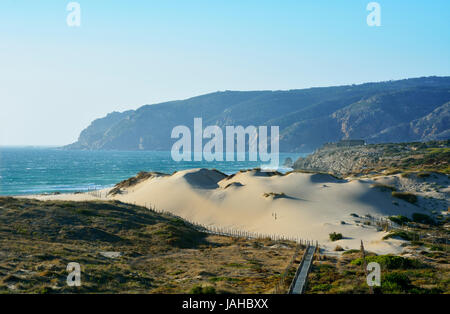 Die großen Dünen von Guincho. Cascais, Portugal Stockfoto