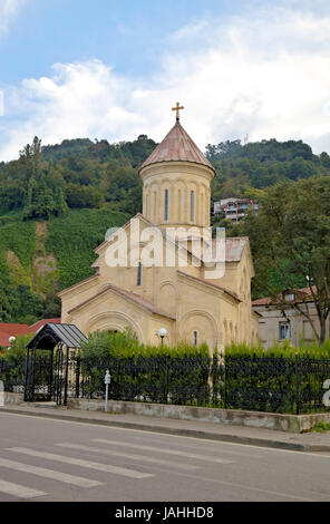 Tempel in der Stadt Sarpi. Adscharien. Georgien. Stockfoto