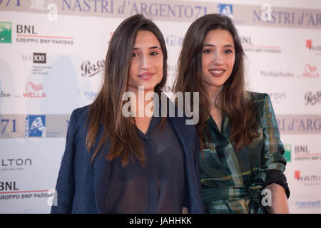 Rom, Italien. 6. Juni 2017. Beim Fototermin der Bekanntgabe der Nominierungen für Nastri d ' Argento 2017 Credit: Matteo Nardone/Pacific Press/Alamy Live News Stockfoto