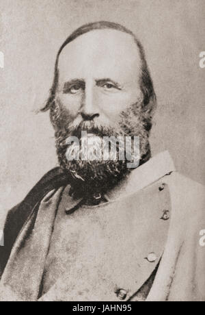 Giuseppe Garibaldi, 1807-1882.  Italienischer General, Politiker und Nationalist.  Von Garibaldi und der Herstellung von Italien veröffentlicht Juni-November 1860, 1920. Stockfoto