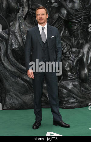 Alien: Bund Weltpremiere - Ankünfte mit: Michael Fassbender Where: London, Vereinigtes Königreich bei: Kredit-4. Mai 2017: Lia Toby/WENN.com Stockfoto