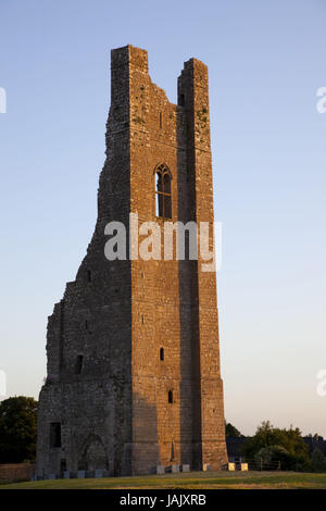 Irland, county Meath, Trim, gelben Turm, Glockenturm, ruinieren, Stockfoto