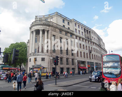 Südafrikanische Hochkommissariat, South Africa House, Trafalgar Square, London, UK Stockfoto