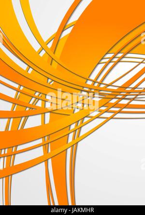 Abstrakte wellige helles design Stockfoto