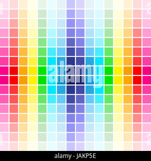 Schöner Farbverlauf Regenbogen-Farben-Palette, Hintergrund-design Stockfoto