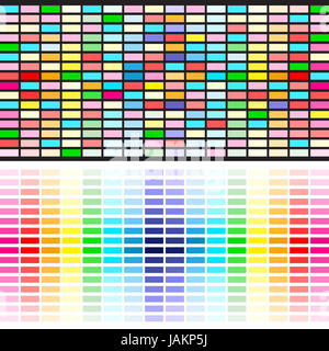 Schöner Farbverlauf Regenbogen-Farben-Palette, Hintergrund-design Stockfoto