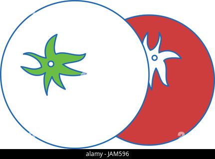 Frische Tomaten-Gemüse Stock Vektor