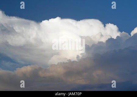 Blick auf Wolke über Amazonas, Brasilien Stockfoto