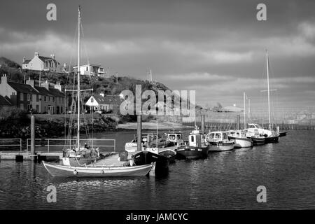 Helmsdale Hafen, Caithness, Schottland. Stockfoto