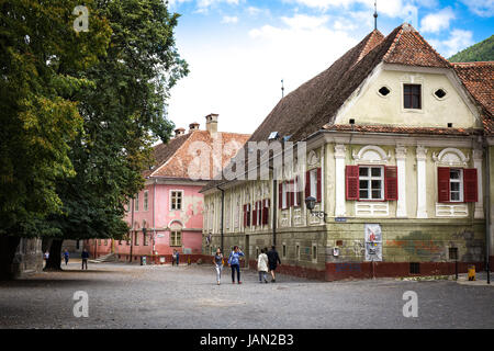 Brasov, einer Stadt in Rumänien, Altstadt, Stadt-Impressionen. Stockfoto