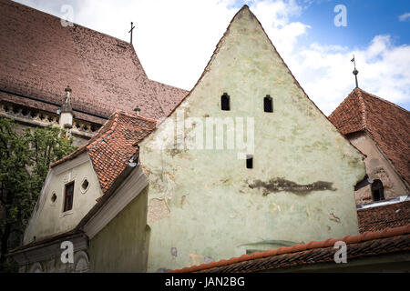 Brasov, einer Stadt in Rumänien, Altstadt, Stadt-Impressionen. Stockfoto