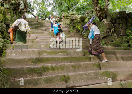 Wat Phu, Vat Phou, UNESCO-Weltkulturerbe In Champasak Provinz, Laos, Südostasien. Stockfoto