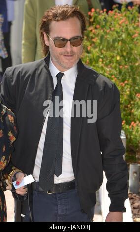 Joaquin Phoenix Photocall des Films 'Sie waren nie wirklich hier' 70. Cannes Film Festival 27. Mai 2017 Foto Jacky Godard Stockfoto