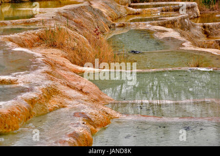 Karahayit rote Wasser Stockfoto