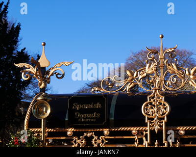 Winchester Kathedrale Cristmas Market Stockfoto