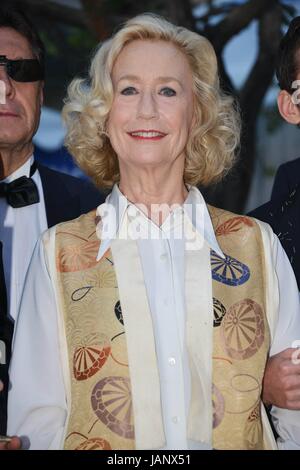 Brigitte Fossey, Teilnahme an der Prix François Chalais-Zeremonie.  70. Cannes Filmfestival 27. Mai 2017 Foto Jacky Godard Stockfoto