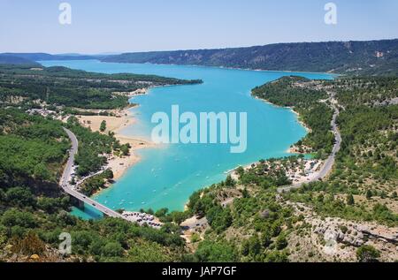 Lac de Sainte-Croix 04 Stockfoto