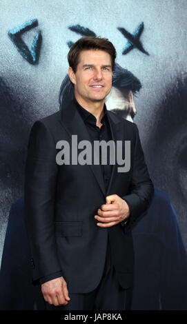 NEW YORK, NY Juni 06, 2017Tom Kreuzfahrt besuchen Universal Pictures präsentiert die amerikanische Erstaufführung von die Mumie bei AMC Loews Lincoln Square in New York, 6. Juni 2017. Kredit: RW / MediaPunch Stockfoto