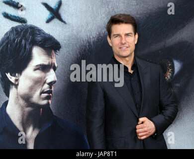NEW YORK, NY Juni 06, 2017Tom Kreuzfahrt besuchen Universal Pictures präsentiert die amerikanische Erstaufführung von die Mumie bei AMC Loews Lincoln Square in New York, 6. Juni 2017. Kredit: RW / MediaPunch Stockfoto