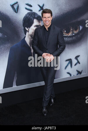 NEW YORK, NY Juni 06, 2017Tom Kreuzfahrt besuchen Universal Pictures präsentiert die amerikanische Erstaufführung von die Mumie bei AMC Loews Lincoln Square in New York, 6. Juni 2017. Kredit: RW / MediaPunch Stockfoto