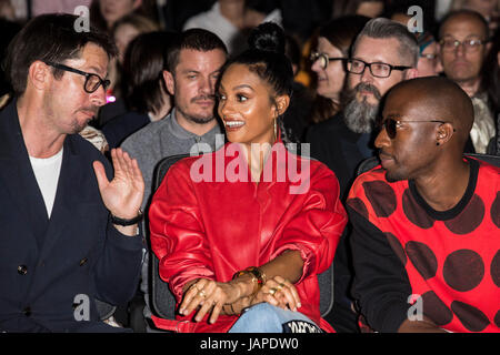 London, UK. 7. Juni 2017. Alesha Dixon besucht die Gala Show im Graduate Fashion Woche 2017. Foto: CatwalkFashion/Alamy Live-Nachrichten Stockfoto