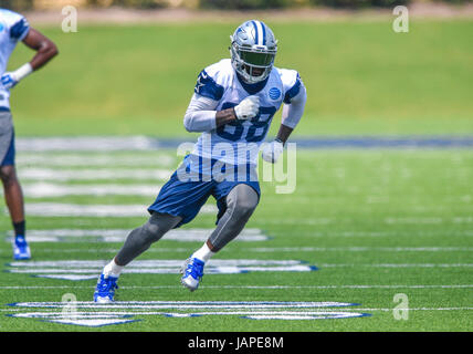 6. Juni 2017: Dallas Cowboys Wide Receiver Dez Bryant #88 während eines NFL-Mini-Camp organisiert Team-Aktivitäten bei The Star in Frisco, TX Albert Pena/CSM Stockfoto