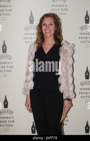 London, UK. 7. Juni 2017. Fototermin für die Baileys-Prize for Fiction Frauen vergibt 2017 in der Royal Festival Hall, Southbank Centre. per Kreditkarte: siehe Li/Alamy Live News Stockfoto