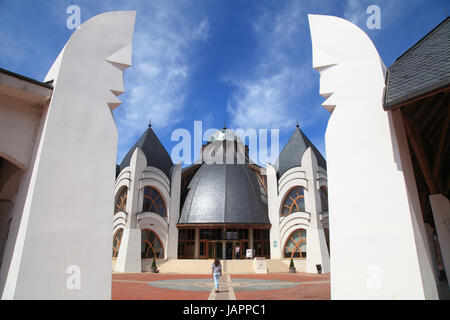 Ungarn, Mak —, Hagymatikum, Thermalbad, Architekten Imre Makovecz, Stockfoto