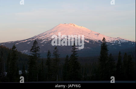 Waldgebiet rund um Mt. Bachelor in Oregon hohe Kaskaden Stockfoto